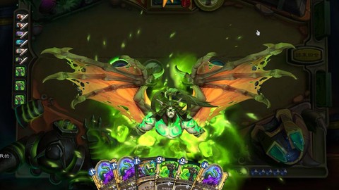 炉石传说伊利丹怒风怎么打